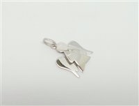Pendente Roberto Giannotti Donna Celebration in Oro bianco Diamante NKT194B - NKT194B